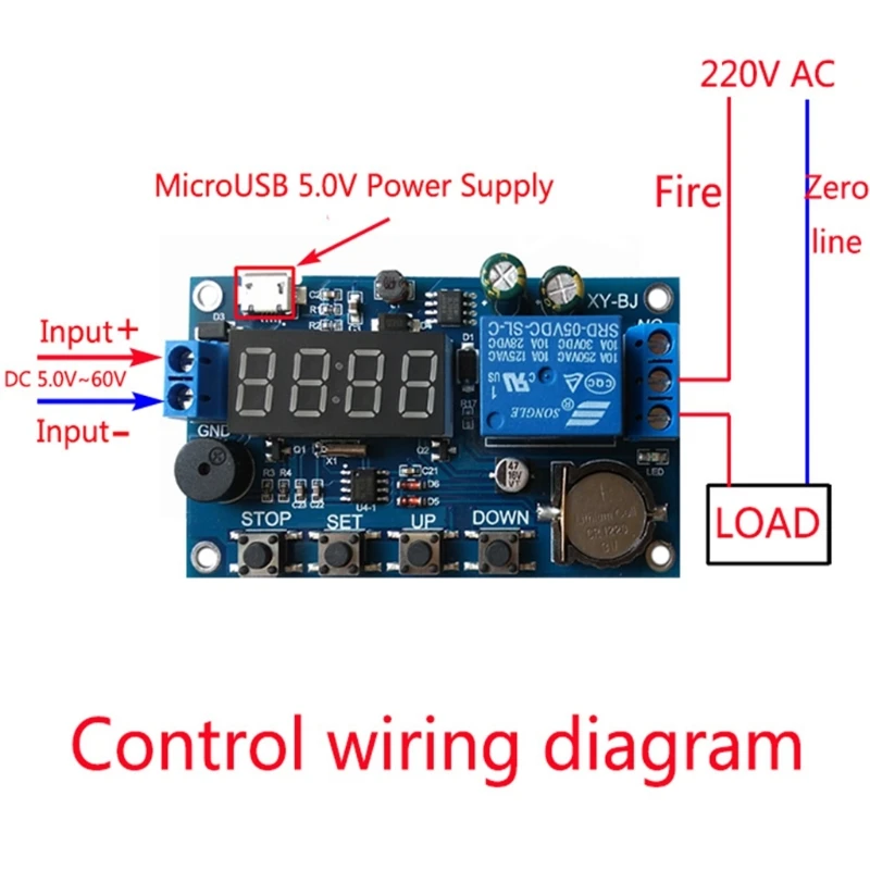2019 hot Real-time Relay Module Timing Switch Control Synchronization Delay Timer New 2019 hot Real-time Relay Module Timing Switch Control Synchronization Delay Timer New