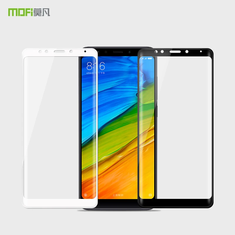 

For Xiaomi Redmi Note 5 Pro Glass Tempered Mofi 3D Full Cover Screen Protector for Redmi note 5 prime Tempered Glass Film