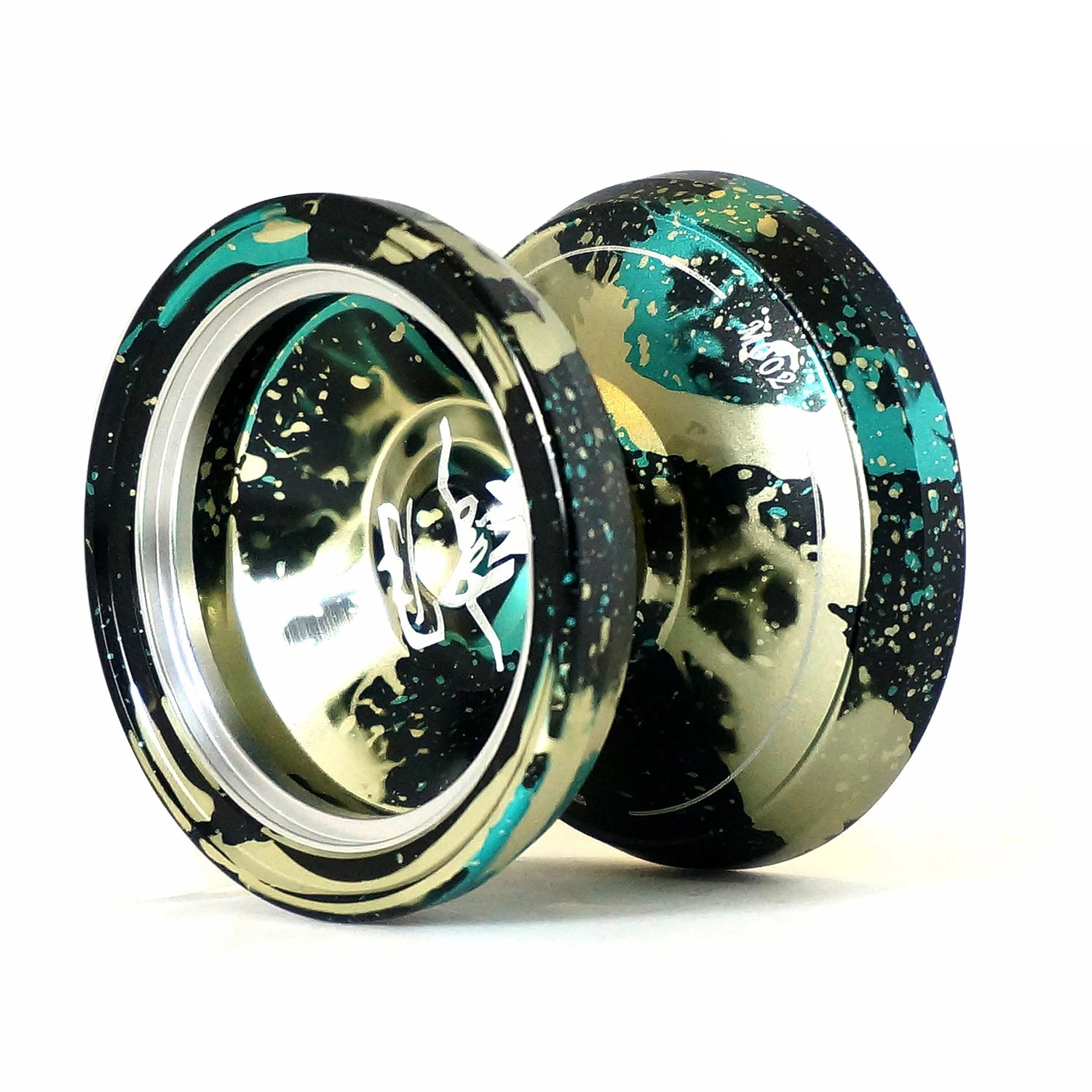 

New MAGIC YOYO style M002 Acid Wash Color Anodized Surface and Stainless Center Bearing