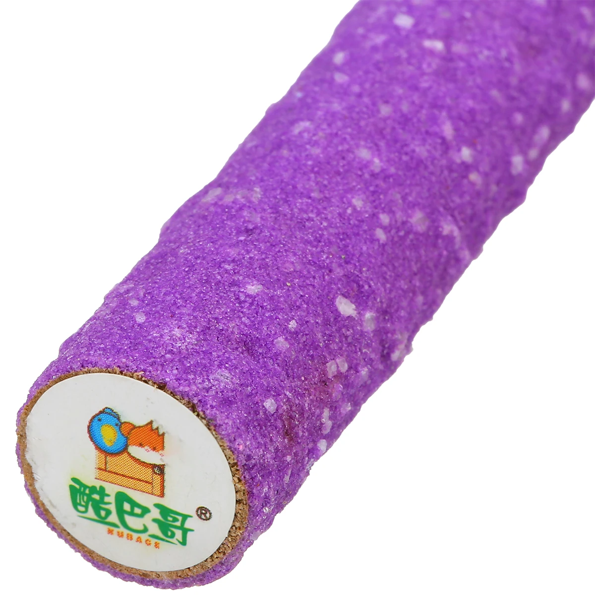 Colorful Parrot Paw Grinding Toys Cage Perches Stand 14x1.5cm For Pet Bird