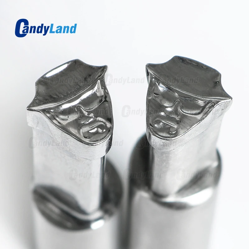 

CandyLand Man Milk Tablet Die 3D Punch Press Mold Candy Punching Die Custom Logo Pill Stamp Tablet Punch Die TDP0 Machine Mould