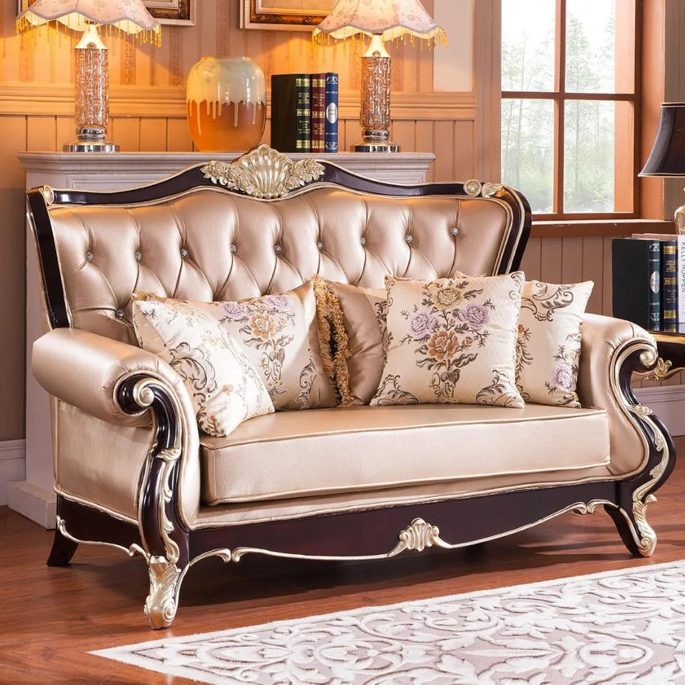 2017 New Style Leather Sofa Living Room Furniture Seats 2017 New Style Leather Sofa Living Room Furniture Seats Clical European Wood Single Set In Sofas From On