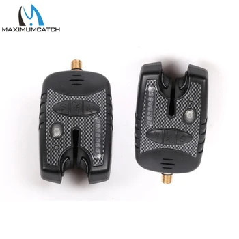 

Maximumcatch 2Pcs Carp Fishing Bite Alarm With 8 Direction LED With a Battery Carp Fishing Tackle Box