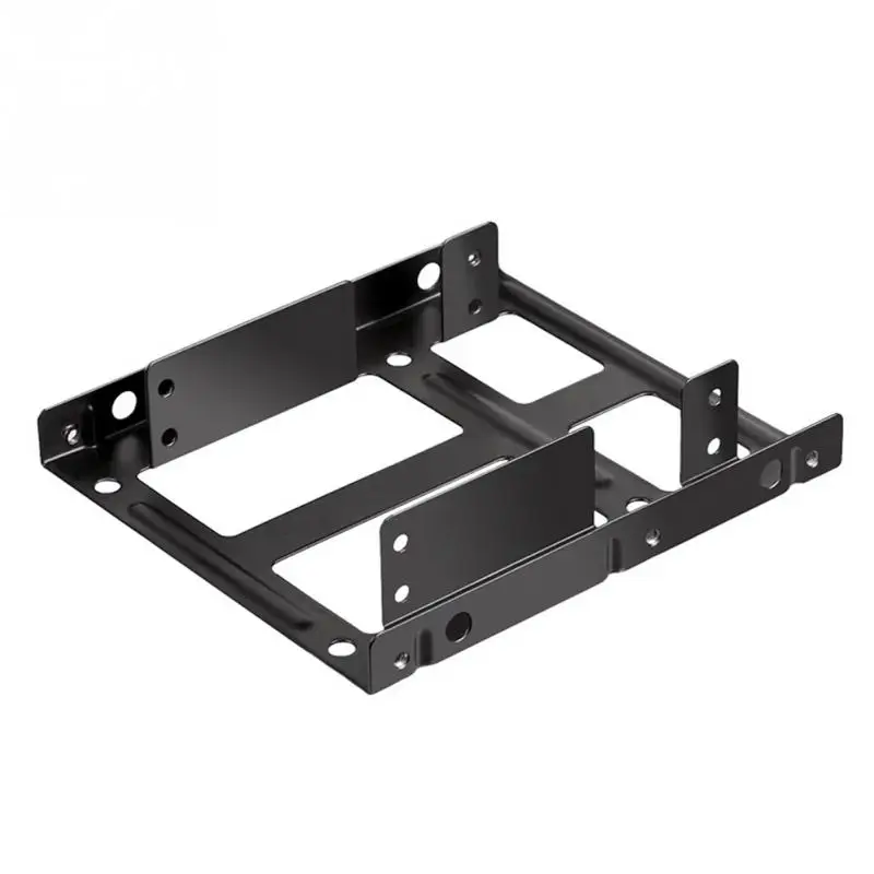 Dual Desktop SSD Mounting Bracket Internal Adapter 2.5 To 3.5 Hard Drive New US