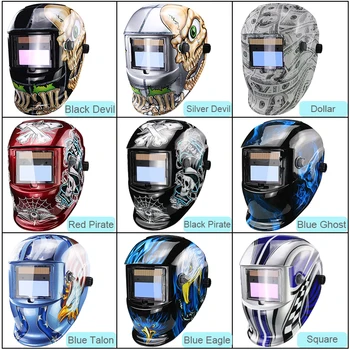 

New Solar LI battery Automatic Darkening TIG MIG MMA MAG KR KC Electric Welding Mask/Helmets/Welder Cap for Welding Machine