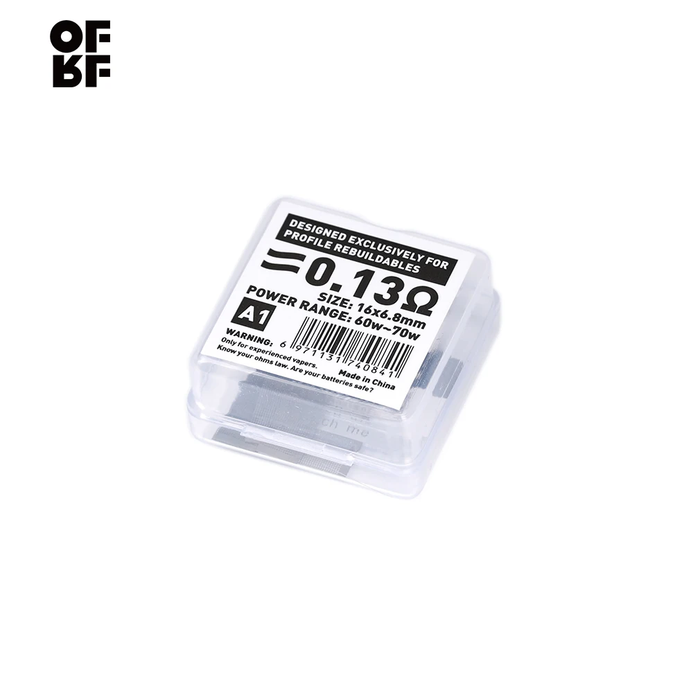 10 50 шт. оригинальная катушка OFRF nexMESH 0 13 Ом сменная сопротивления для профиля Wotofo RDA