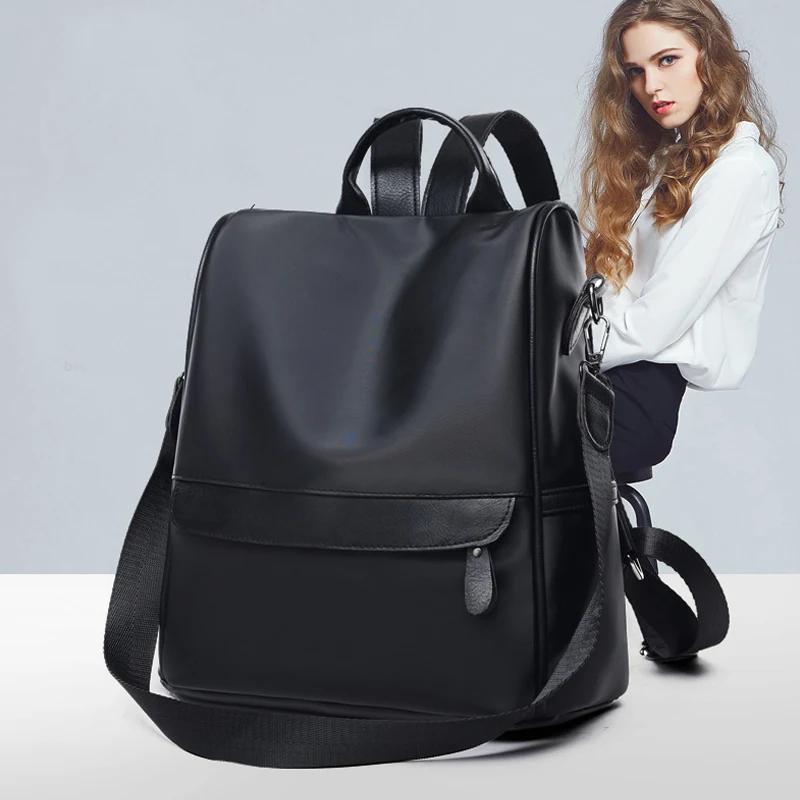 

1 Pcs Women Backpack Schoolbag Anti Theft Waterproof Casual for Travel School New