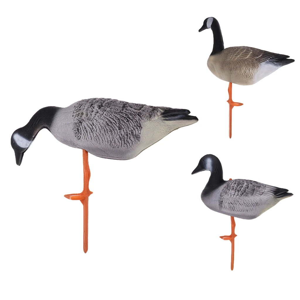 XPE EVA Simulation Bait Durable Hunting Goose Hunting Decoy Lawn Ornaments Garden Backyard Hunting Shooting Decoy