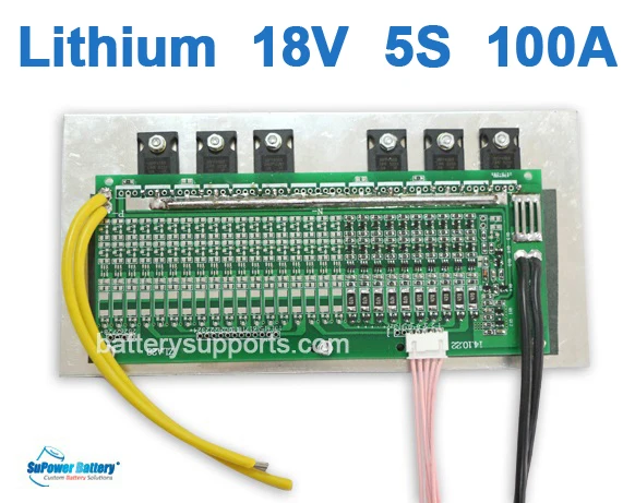 SuPower 5S 18V 18 5 V 21V 100A литий-ионная литиевая батарея система управления BMS