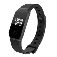 NBS01 Black Smart Bracelet Blood Pressure Heart Rate Sleep Monitor Smart Watch Sport pedometer Caculation Luxury Smart Watch