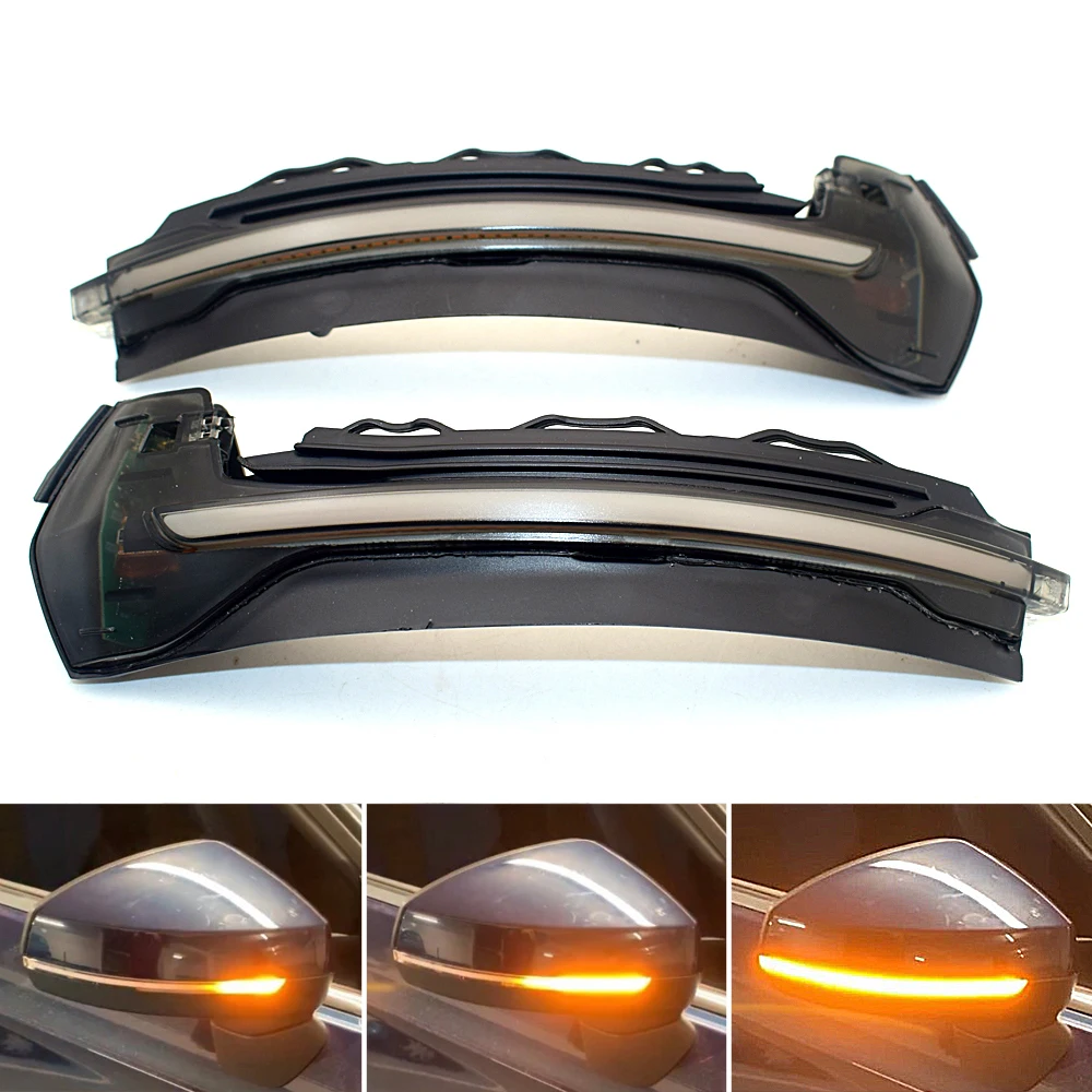 

OYAMARIVER For Audi A3 8v S3 Rs3 S Line Dynamic Side Mirror Light Led Turn Signal Indicator Blinker 2013 2014 2015
