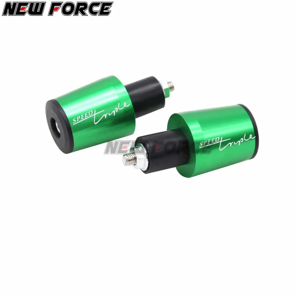 Ручки для руля CNC 22 мм наконечник P Triumph SPEED TRIPLE R 2008 2009 2010|Ручки мотоциклов| |