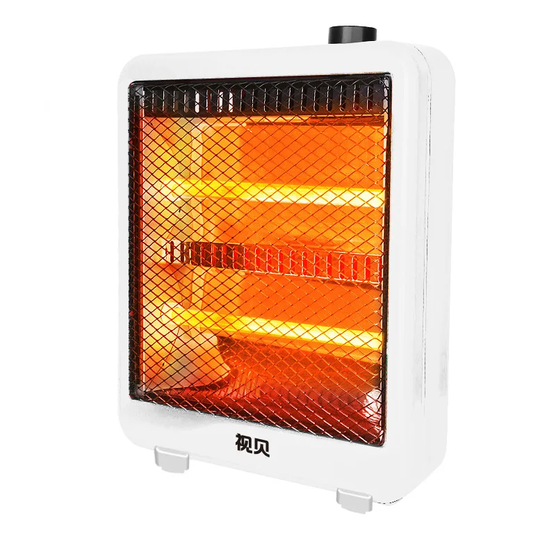 

800W High-power Household Bathroom Liviroom Heater Shaking Head Quartz Tube Heating Fan Energy Saving Auto Power Off ITAS1415