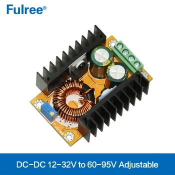 

12V to 60V DC-DC 10-32V to 60-95V Boost Adjustable Power Supply Module Step Up Converter Battery charging