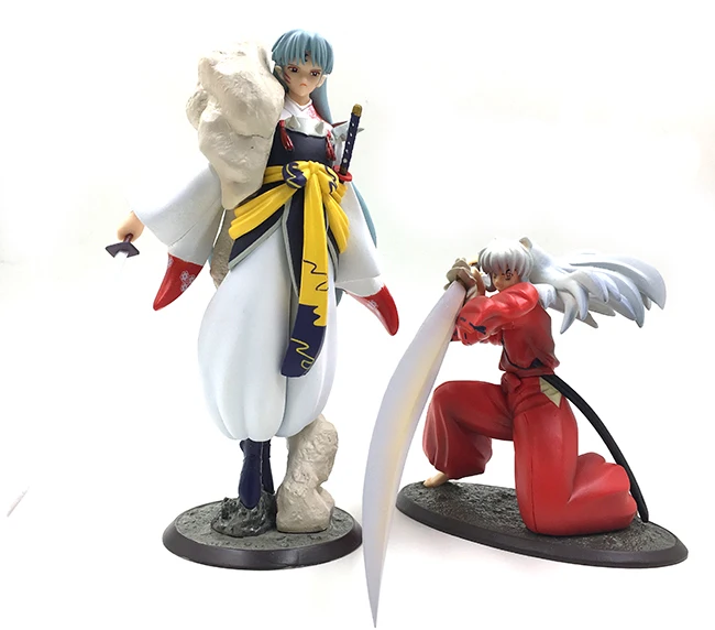 Японская аниме фигурка из ПВХ Inuyasha Sesshoumaru/Inuyasha экшн Коллекционная модель игрушки