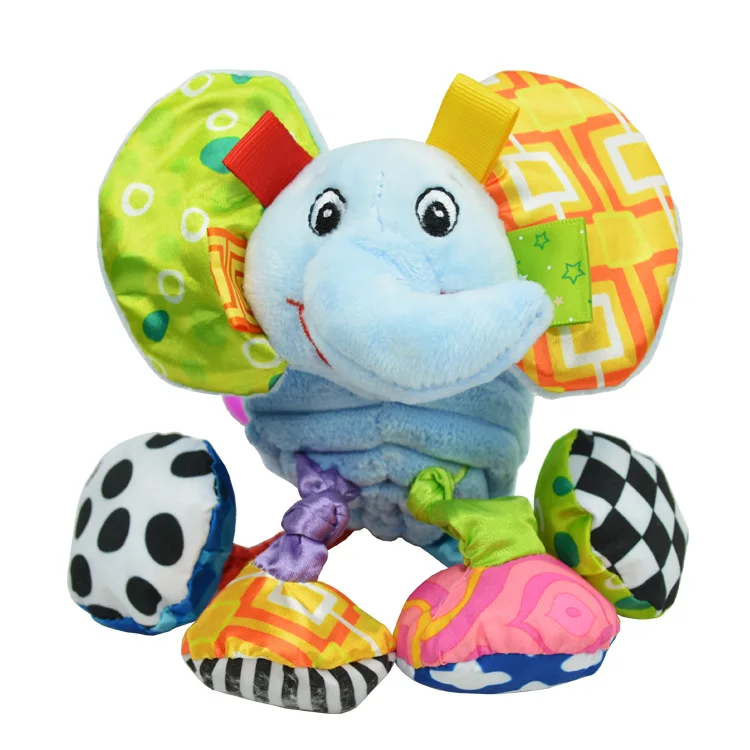 Baby Rattles Toys Cotton Infant Stroller Pram Crib Lathe Hanging Plush Toys For Newborns Babies Animal BIBI Rattle Mobile Toy Baby Rattles Toys Cotton Infant Stroller Pram Crib Lathe Hanging Plush Toys For Newborns Babies Animal BIBI Rattle Mobile Toy