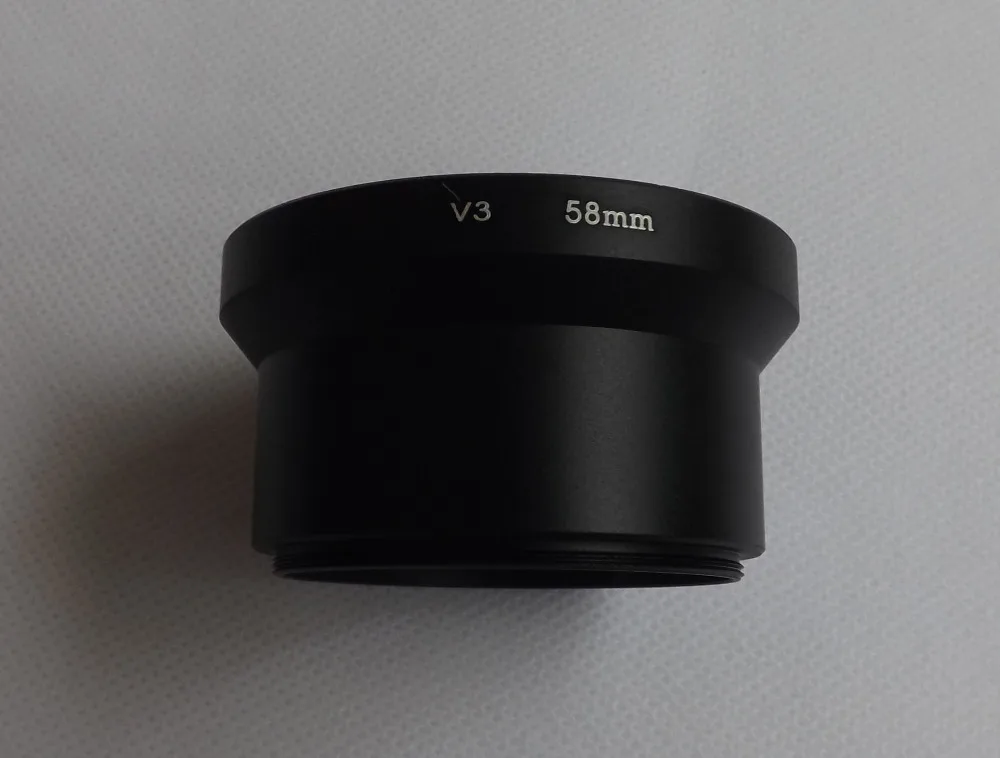 LC8368 58mm filter mount Lens Adapter Tube Ring for sony v3 cameratube