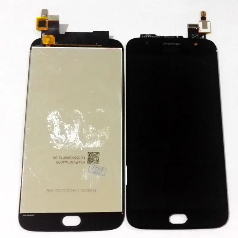 Для Motorola Moto G5s Plus Xt1802 Xt1803 Xt1805 ЖК-дисплей + Сенсорное стекло дигитайзер полная сборка Pantalla черный/белый