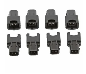 

longyue factory sale 50pcs Fuel Injector Electrical Connector Adapter EV1 Female to EV6 USCAR to JETRONIC