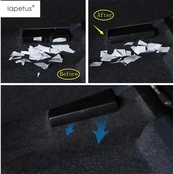 

Lapetus Accessories Fit For Toyota Avalon 2019 2020 Plastic Seat Below Air Conditioner AC Vent Protection Molding Cover Kit Trim
