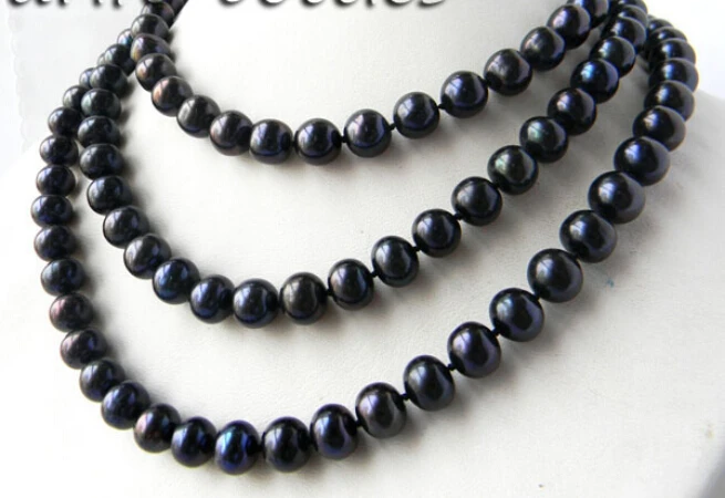 

>>>>AA 50'' 10mm Back Round Freshwater Pearl Necklace