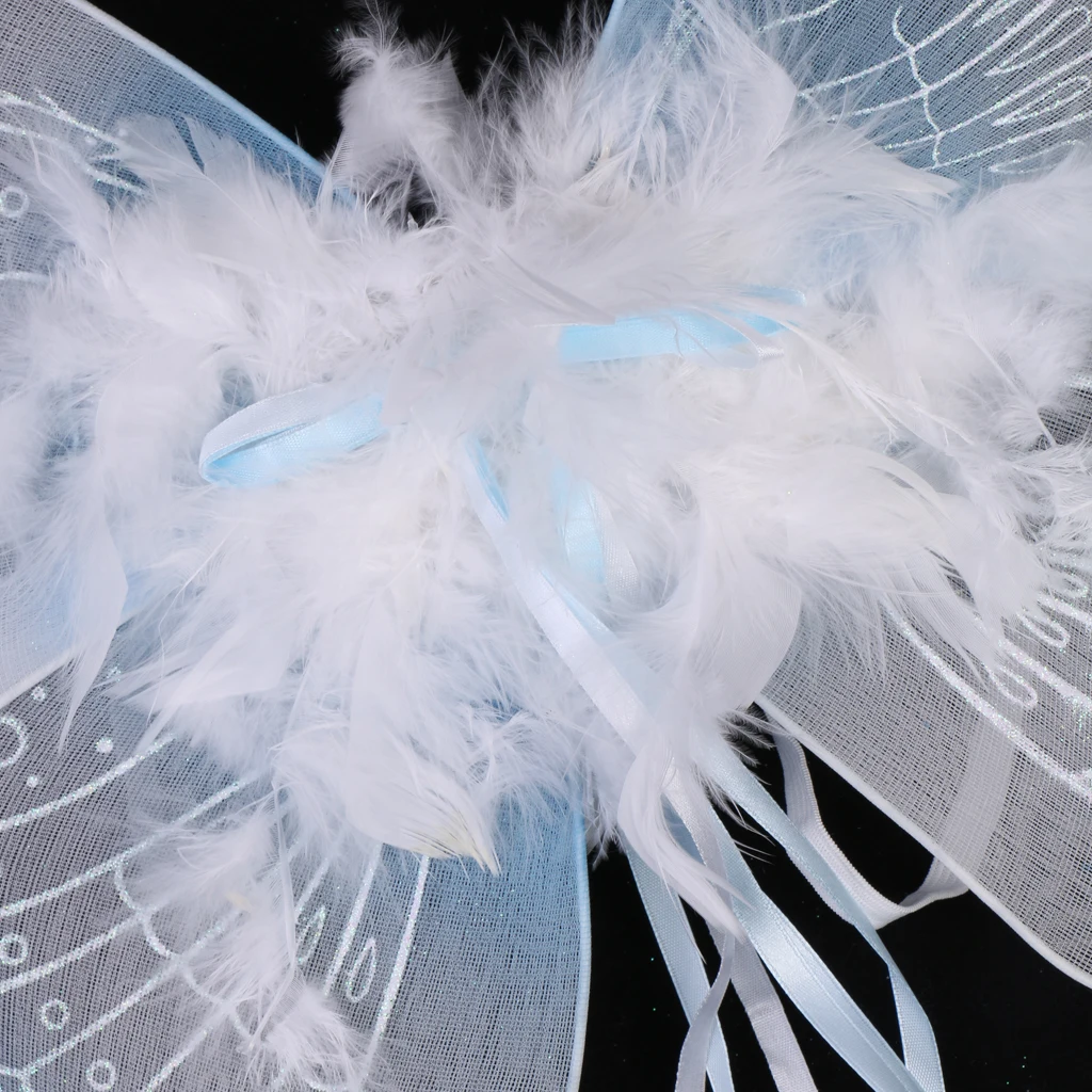 40 см* 50 см Ангел Бабочка крыло Фея Принцесса Элегантный костюм для девочек крылья феи бабочка праздничный костюм для детей девочек вечерние