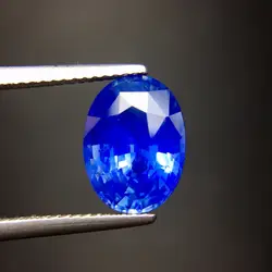 Незакрепленный драгоценный камень GRS сертификат 5.08ct натуральный Шри-Ланки происхождения разогрева без индикации васильковый сапфир