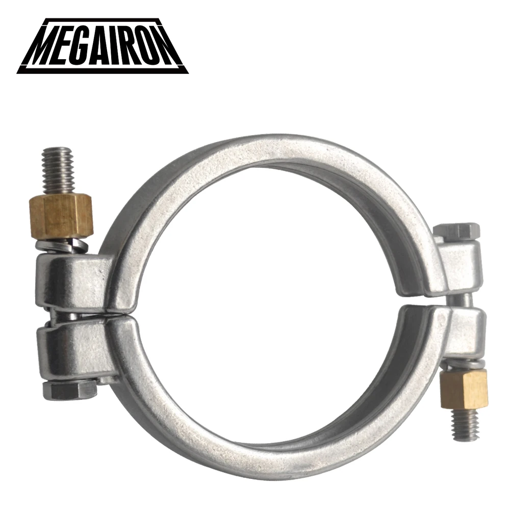MEGAIRON 3.5" High Pressure Tri Clamp Clover SS316 Sanitary Pipe