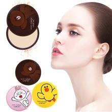 Setting Powder полупрозрачный компактный прессованный контур лица Палитра финишный консилер Вера Увлажняющий Гладкий тональный крем прессованный