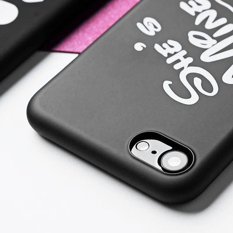 TOMKAS Finger Lovers Case For iPhone 7 8 Plus Case Cute Fashion Cartoon Pattern PC Back Cover For iPhone 6 6S Plus 7 8 Plus Case (9)