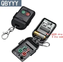QBYYY 2pcs Singapore malaysia 5326 330mhz dip switch auto gate duplicate remote control key fob