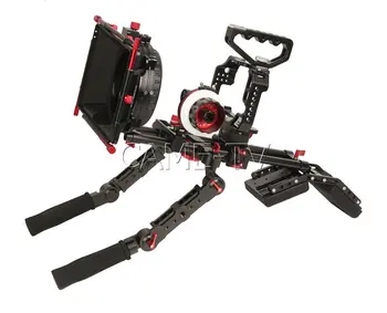 

CAME-TV Protective Cage For GH4 Camera Rig W/ Hand Grip Support