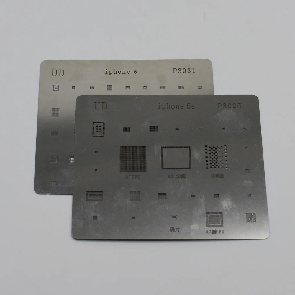 High quality IC Chip BGA Reballing Stencil Kits Set Solder template for