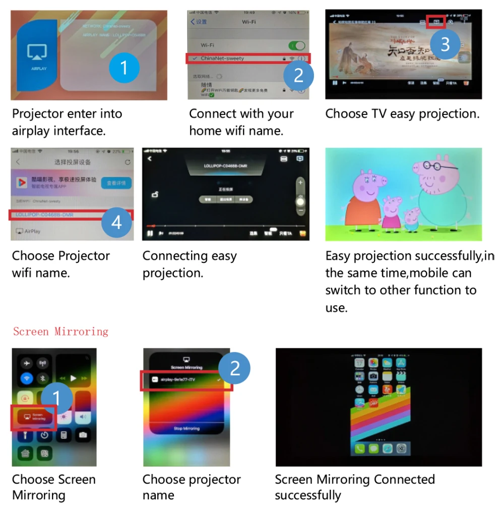 UC68H Mini Led Projector (12)