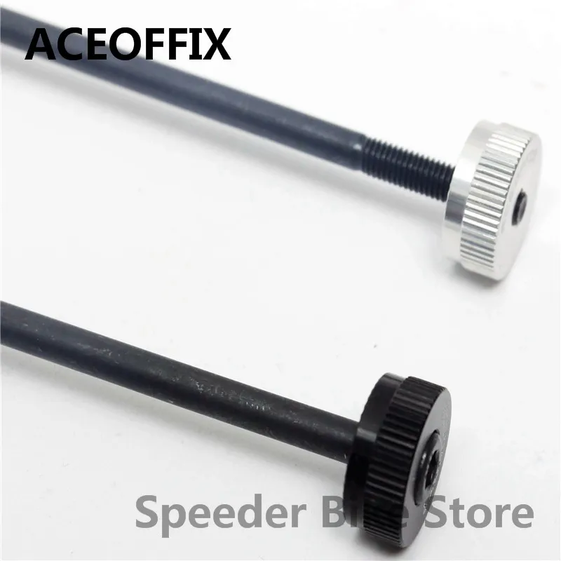 ACEOFFIX 2 colors for Brompton Bike Hub Axis 74mm 100mm Hub Axis slow release quick release high strength