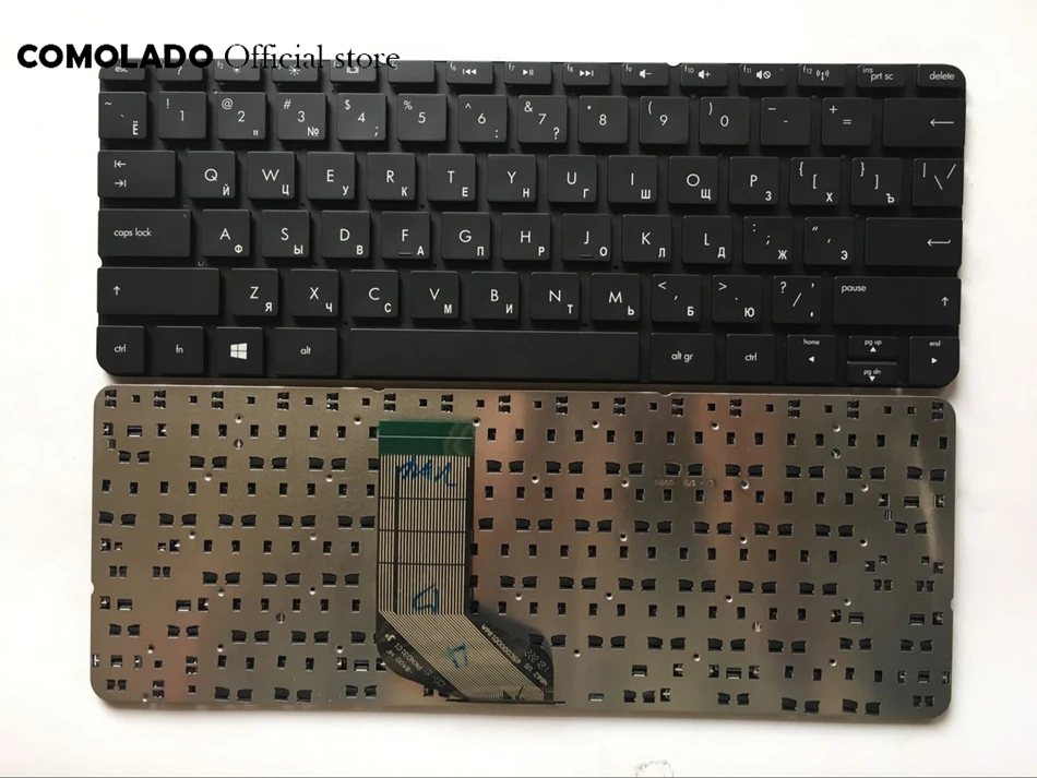 RU Russian  Keyboard for HP ENVY X2 11-G000 X2 11-G100 black  without frame keyboard RU Layout