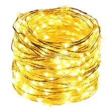 12 м 40 футов 240LED Проводные гирлянды серебряная проволока Звездная Фея огни Рождественские свадьбы Вечерние декоративные Праздничные огни+ адаптер