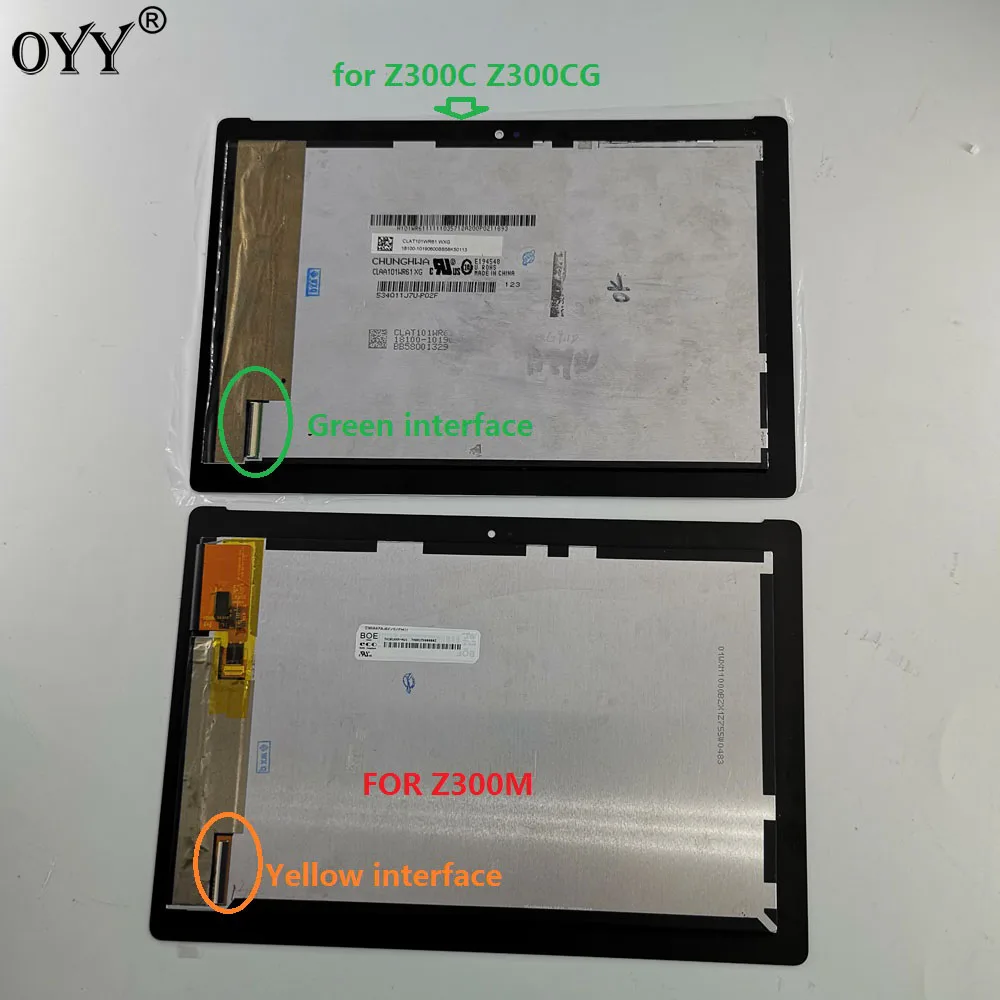 ЖК дисплей 10 1 дюйма для ASUS ZenPad Z300 Z300C Z300M P00C|ЖК-экраны и панели планшетов| |