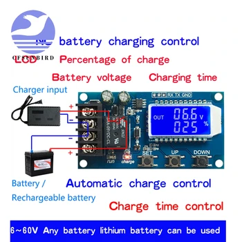 

new 10A 6-60V Lithium Battery Charge Controller Protection Board LCD Display Battery Charging Control Module