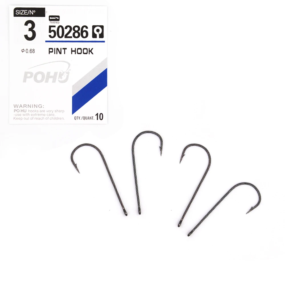 50pcs/pack Fishing Hooks Pint Hook with Eyes 50286 Sea Hook Stainless Steel White Big Extra Long Shank owner 50pcs/pack Fishing Hooks Pint Hook with Eyes 50286 Sea Hook Stainless Steel White Big Extra Long Shank owner