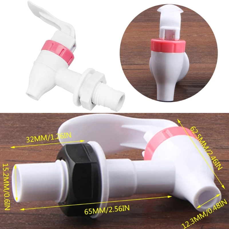Universal Size Push Type Plastic Hot Water Dispenser Faucet Tap Replacement Partin Water