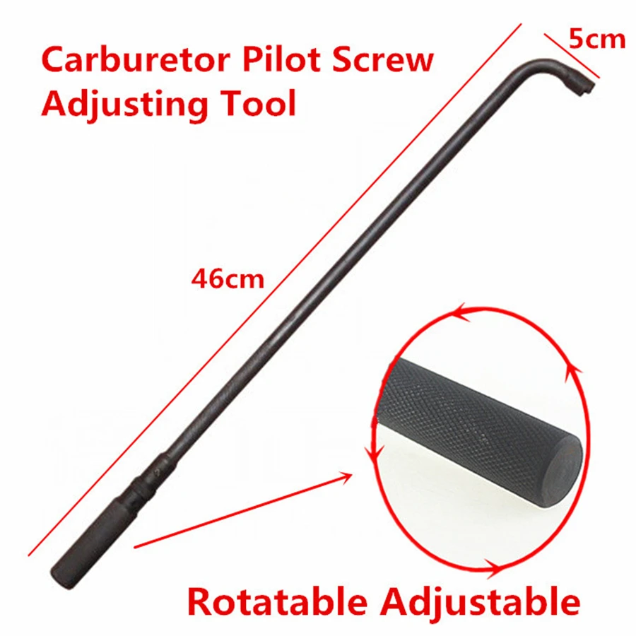 

Carburetor wrench Air Mixture Carburetor Pilot Screw Adjusting Tool Metal 110 Degree