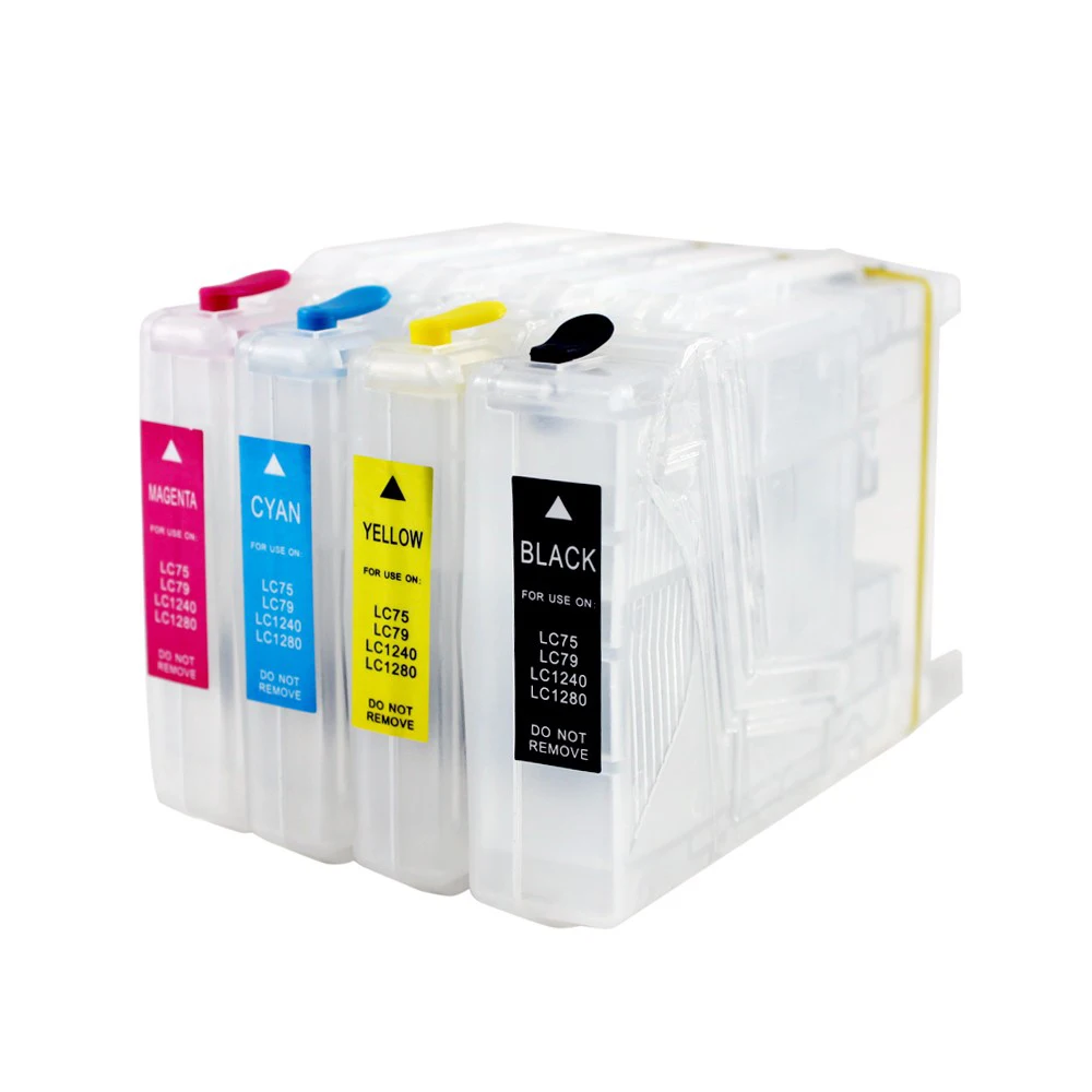 

Vilaxh refillable ink Cartridge LC79 LC71 LC1280 LC75 LC1240 LC73 for Brother MFC-J6510DW MFC-J6710 MFC-J6910DW MFC-J6710DW