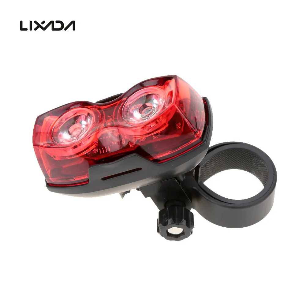 

2 LED Bicycle Light 3 Mode Bike Tail Light Lantern Waterproof Cycling Safety Warning Flashing Rear Lights Lamp Bisiklet Aksesuar
