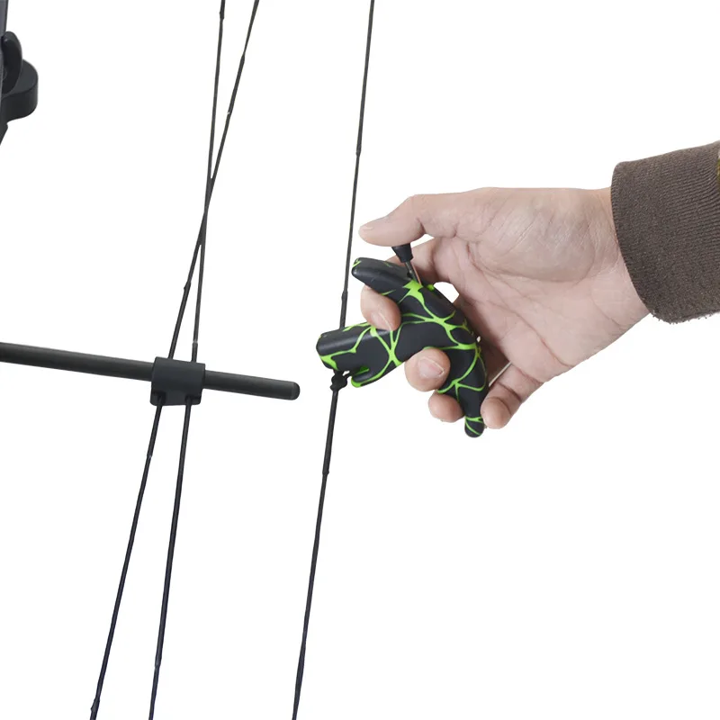 

Durable Compound Bow Finger Release Aid Hunting Archery Arrow Gear Accessories