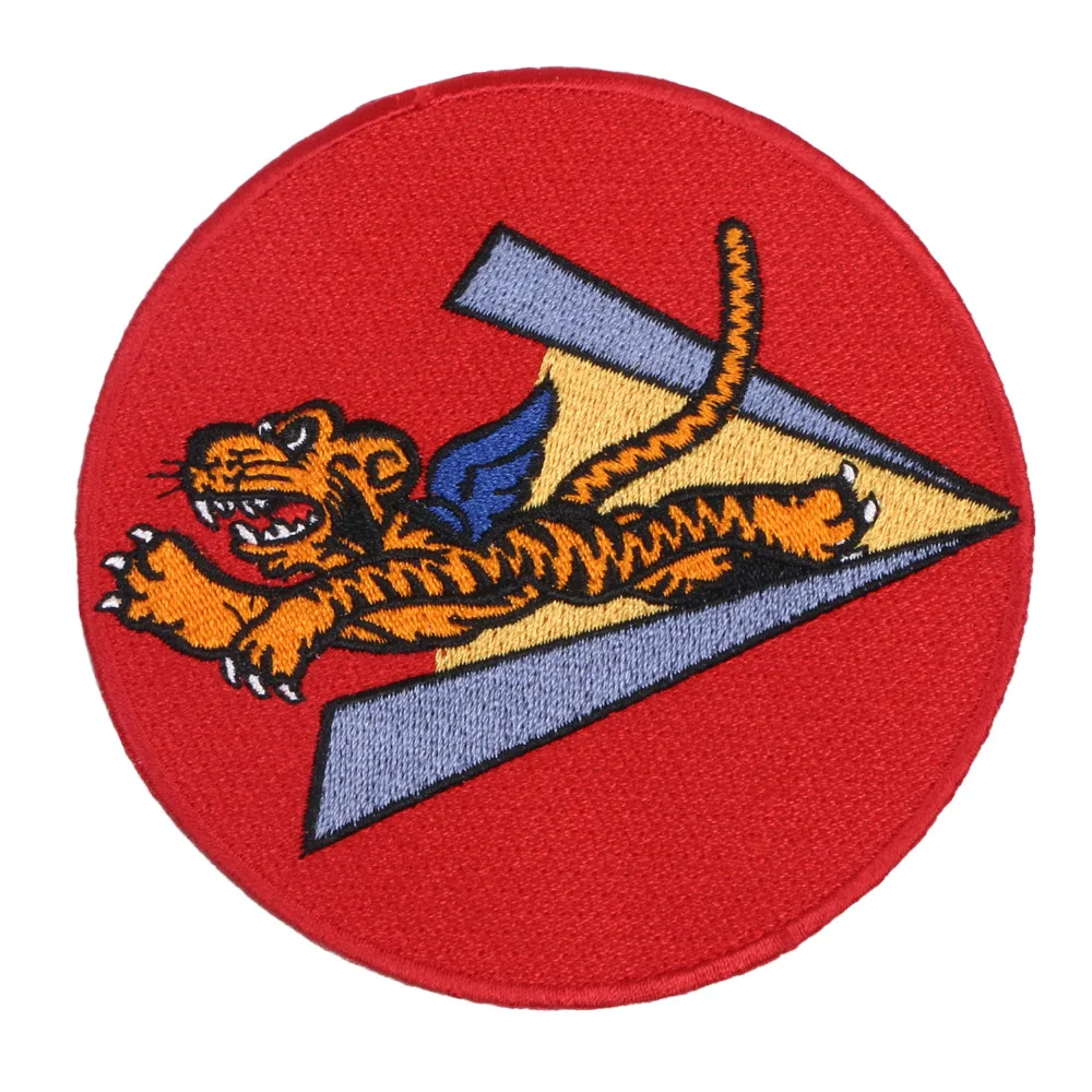 

WWII WW2 US AIR FORCE THE FLYING TIGERS PATCH BADGE-36339