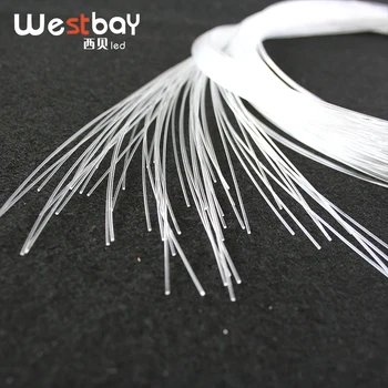

Westbay 0.75mm*2m Optical Fiber 100pcs PMMA Plastic Fiber Optic Cable High Quality Optic Fiber Light For Starry Sky