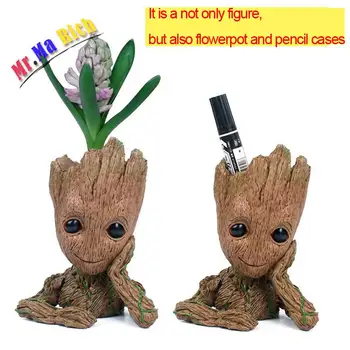 

Guardiani 2 Dj Bambino L'albero Man Statue In Resina Action Figure In Pvc Vaso Di Fiori E Astucci Garage Kit Toy Brinquedos