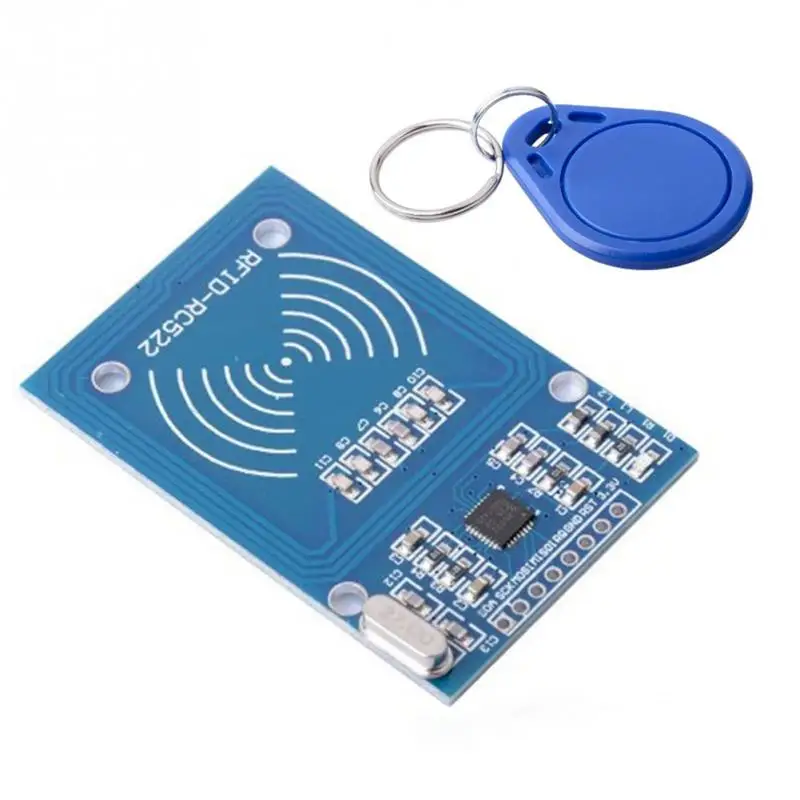 

Home Automation Modules RC522 IC Card Sensing Write Read Markings Non-contact Chip Durable RF RFID Kit Module