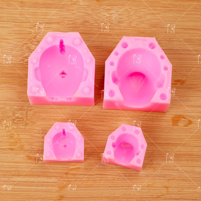 DIY 3D Кот шоколадная форма мусс Украшающий торт желе плесень глины ручной работы ремесло инструменты